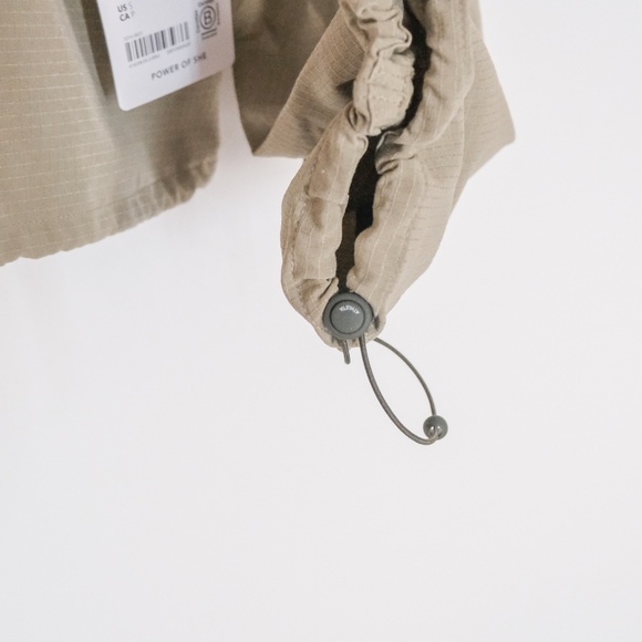 NWT Olive Athleta Boundless Popover Cropped Hoodie Women's Small - Picture 7 of 10